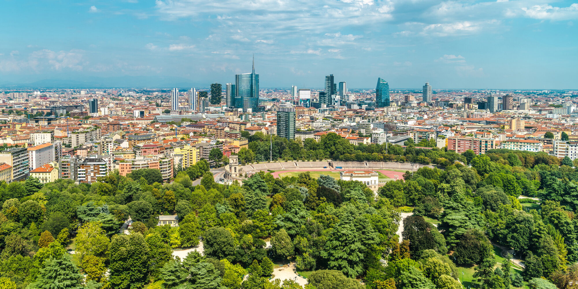 City of Milan Panorama